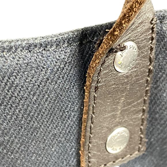 Jack Spade Warren Street New York Waxed Proofed Cotton Fabric Tote Bag - Picture 6 of 14